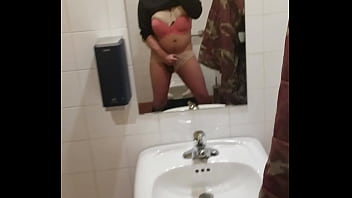 Preview 4 of Korean Big Boobs Teen - Public Cora restaurant masturbation