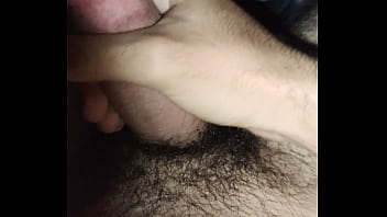 Preview 2 of Hotwife Handjob Stranger - Jeune homme bien &eacute_quip&eacute_ se masturbe et &eacute_jacule