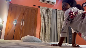 Preview 1 of Virginidad Analvirginidad - Secrete camera records Nollywood actress Having Threesome