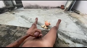 Preview 1 of Mone Got Fucked Silly - I came in the backyard for my neighbor to see