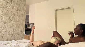 Preview 3 of Pikcar Xxx - Zaawaadi plays with Amber&#039_s teen pussy