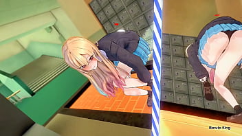 Preview 1 of Hot German Slut Wif - Salvaje follanda a Marin Kitagawa mientras esta &quot_zzzz&quot_