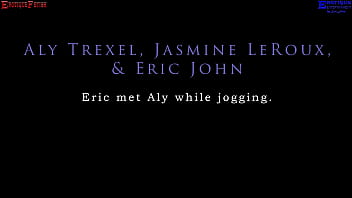Preview 1 of Dog Jynx Xc - Erotique Entertainment - FREE PROMO ErotiqueFetish threesome two amateur girls one big dick outdoor footjobs &quot_Barefoot Patio Wet Dreams&quot_ starring ERIC JOHN