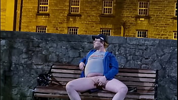 Preview 4 of Big Ass Teen Tits - NAKED WALK ON PUBLIC