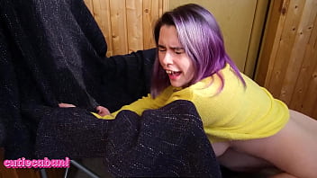 Preview 3 of Femdom Mistress Pooping - GIVE ME YOUR DICK AND FULL MY MOUTH