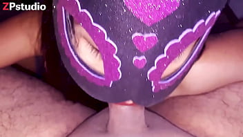 Preview 4 of Masturbasi Indo Pakr Botol - Semen en la boca de susy despues de una mamada intensa