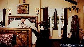 Preview 1 of Sexy Xxx In Pool - Rimmed trans vampire gets anally banged
