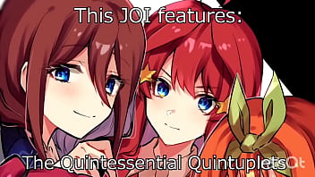 Preview 1 of School Girl Fucks Hard - Joi The Quintessential Quintuplets part1 (traduit)