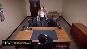 Preview 1 of Checkup Xxx Pull - Kira Fox Gets Called Into Principal Green&rsquo_s Office Because Of A Recent Issue With Her Stepdaughter