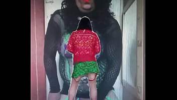 Preview 1 of Cubby Girl Big Ass Anal - bisexual crossdresser mark trying out his new Video Editor