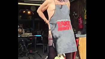 Preview 2 of Linh Nhat - Wanking outside my garage feels exciting