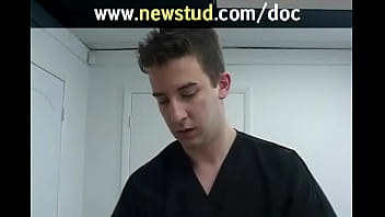 Preview 4 of Aussie Bj - medico invade pedantic little shaver yearly checku