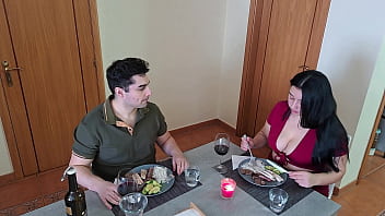 Preview 2 of Resident Evil Ashley Graham Porn - Chubby White Dude Seduces And Fucks Latina Mom