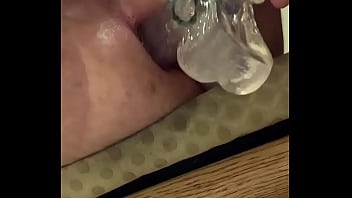 Preview 2 of Yang Mom Hot Son - Dildoing Krakker&rsquo_s tight ass