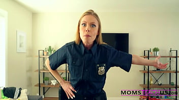 Preview 1 of Light Skinned It Riding Dick - FURIOUS Angry COP STEPMOM Takes Matters Into Her Own Hands