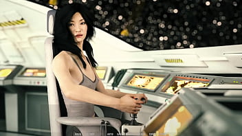 Preview 2 of Stepmom Give Stepson Blowjob - SEX WITH HOT TEEN ON SPACESHIP - SEX (2:45)