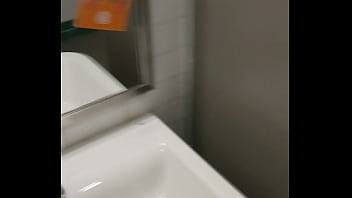 Preview 3 of Rap Is Moms - Jerking in the public bathroom