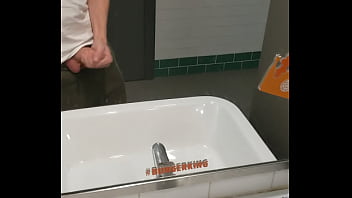 Preview 4 of Rap Is Moms - Jerking in the public bathroom