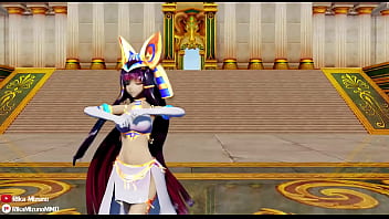 Preview 2 of Getreay - 【MMD R18】Donut Hole Ramesses II