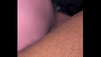Preview 2 of Mom Help Massaging A Dick - Enjoying this big dick in my ass from the side this evening!