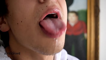 Preview 3 of Kannada Aubry - Delicious tongue with pleasure of sucking cock