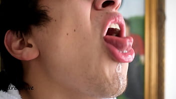 Preview 4 of Kannada Aubry - Delicious tongue with pleasure of sucking cock