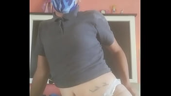 Preview 1 of Indianm Mom Son - Yo en Calz&oacute_n plateado me Masturbo