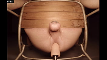 Preview 1 of Boys Make Teacher Cum - NANO CHASTITY   BIG DILDO