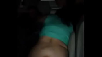 Preview 4 of Lesbian Seduction Big Boobs - orgia en la camioneta,  en un estacionamiento publico