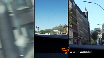 Preview 2 of Orgasmo Convulsivo - Milf Julia Exclusiv gets dicked down in PUBLIC (FULL SCENE)! WolfWagner.com