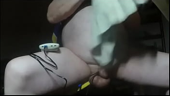 Preview 3 of Indian Sex Adult - TENS unit attached to shallow urethra probe