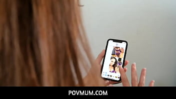 Preview 1 of Kaylani Lei Keiran Lee - PovMum  -  StepMom Carmen Valentina to the rescue as she finds out that her stepson is being bullied in class,  so she took off her clothes and started fucking