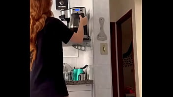 Preview 4 of Subil Arch Brunette Soccer - Bom dia! Vai um caf&eacute_ ai?