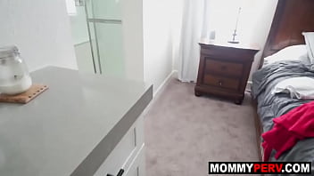 Preview 1 of Www Tubidy Comsex - Hot MILF step-mom invites stepson to bathroom and sucks his dick