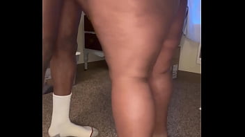 Preview 1 of Mom And Son Sex Dad Work At Home - I told him lay down so I can ride that dick