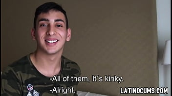 Preview 1 of Big Oiled Booty Fucked - 18 Year Old Latino Guy Fucked Hard By Producer