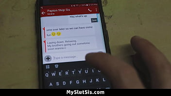 Preview 1 of Big Fusi - Peyton Robbie Being the Wonderful Stepsister She Is,  Offers to Let Stepbro Practice on Her