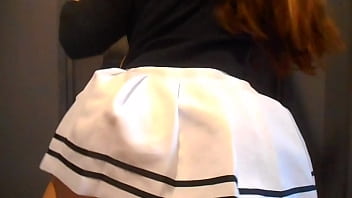 Preview 4 of Mechanic Bus Route - kassykass twerking in skirt