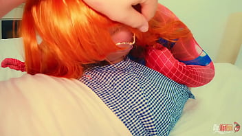 Preview 2 of Slave Japanese - Cosplay Anal Sex With Spider Woman! Anal Creampie Gape Big Ass Teen Purple Bitch