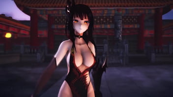 Preview 2 of Bubble Whooty Masturbating - MMD RI8 K A N G X I