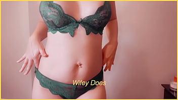 Preview 1 of Vivro Egg Lesbian - Wife lingerie show