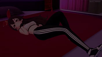 Preview 1 of Pashto Xnxx Sawat - Amber (Genshin) learning new movements using his foots