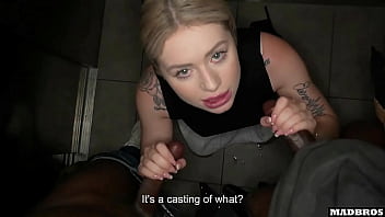 Preview 3 of Gujrati Sd Sex Com - A Good French Blonde Stuck And Fucked In An Elevator And EVEN In A Parking Lot In Anal !!!