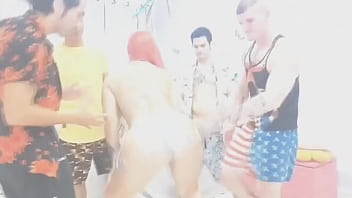 Preview 1 of Jojo Porn Story - gang bang de carnaval com a Debora Fantine,  dp,  anal,  dpv - sem tarja no red