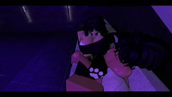 Preview 2 of Terbaik Pantat - Roblox chick feels dominant after party