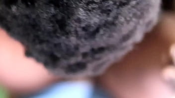 Preview 3 of Osa Lovely Mandingo - Ebony Slut Fucked Hard Over The Counter ( POV )