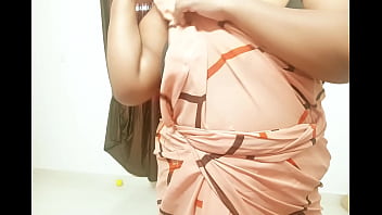 Preview 1 of Japan Lez Sleepping - desi girl showing boobs to stepdad