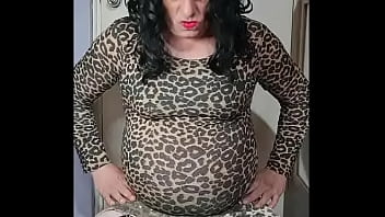 Preview 2 of Blonde Shy Mom - crossdresser is at it again what do you call this guys i call it penis fucking part 2