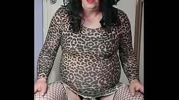 Preview 1 of Blonde Shy Mom - crossdresser is at it again what do you call this guys i call it penis fucking part 2