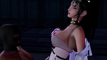 Preview 4 of Brazzer School Bus - 3D cute Asian cosplay model cheating with big dick and got orgasm